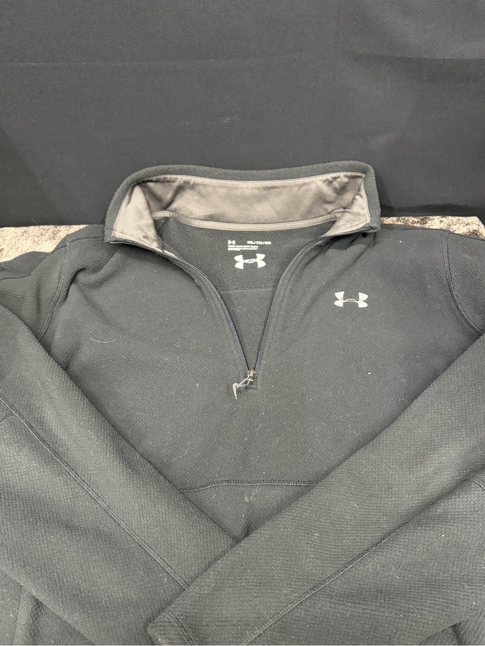Under Armour Black Men’s Quarter-Zip Performance Jacket